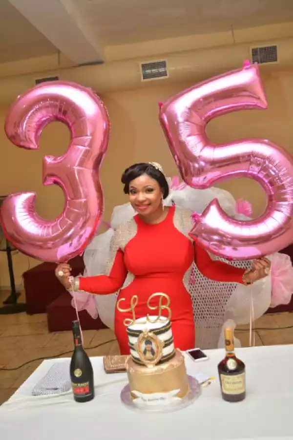 Photos: See How Actress Laide Bakare Celebrated Her 35th Birthday In US